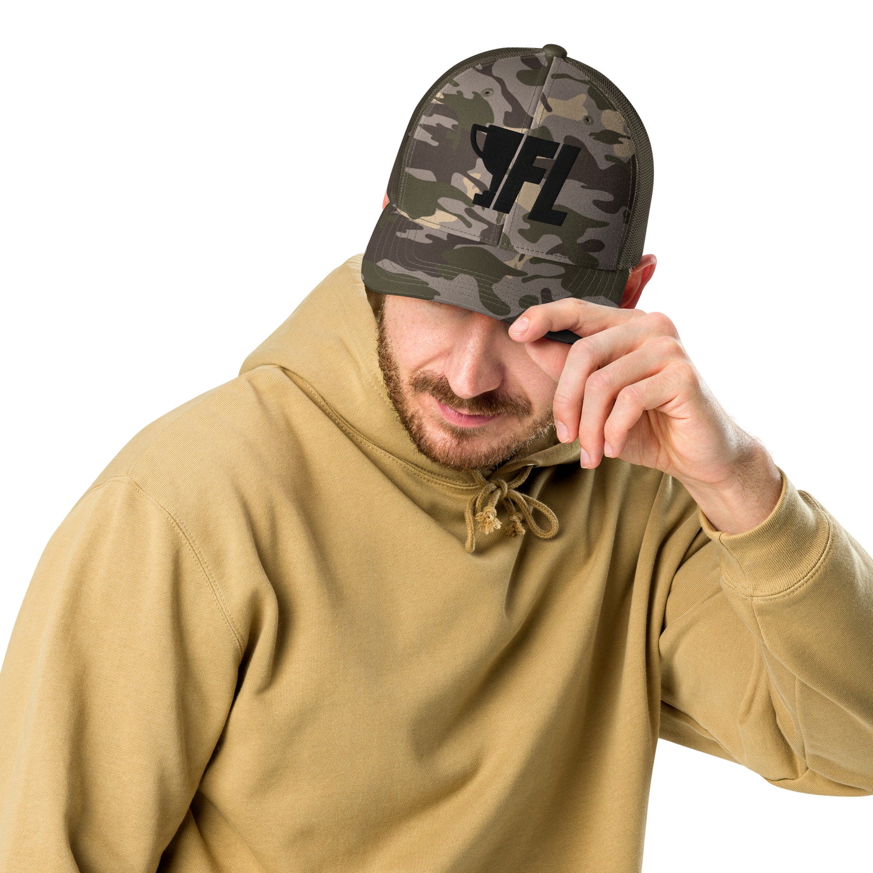 FL2024 Embroidered Camo Hat