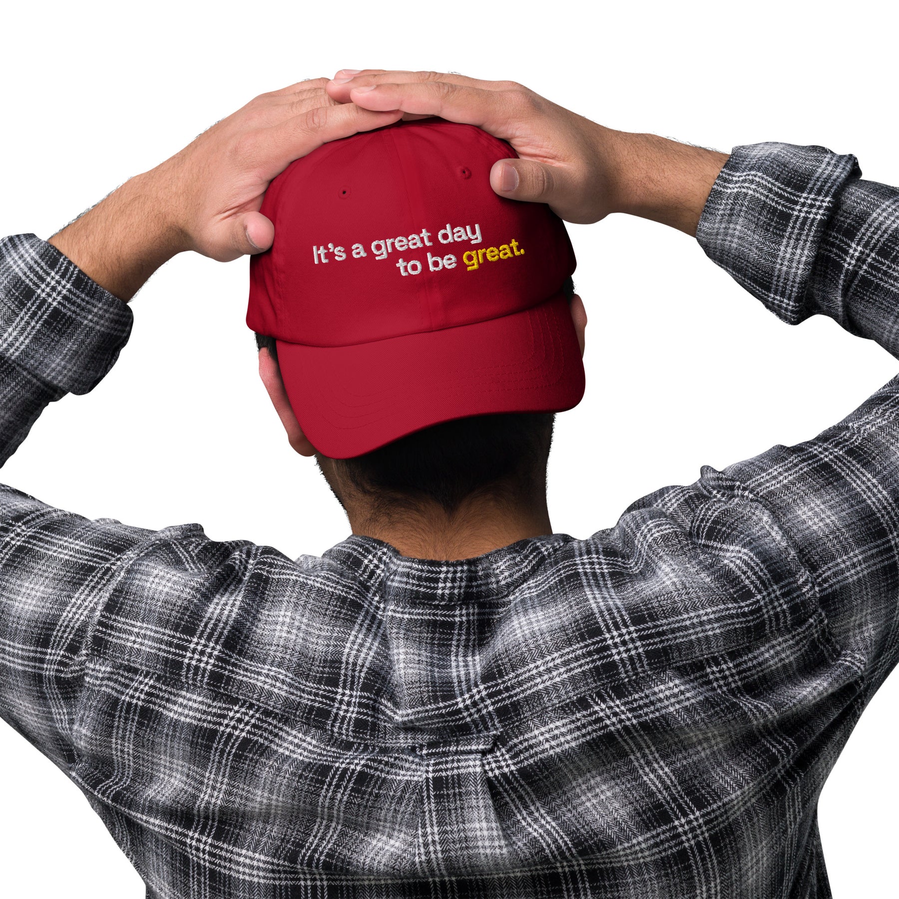 FL2024 "It's A Great Day To Be Great" Embroidered Dad Hat