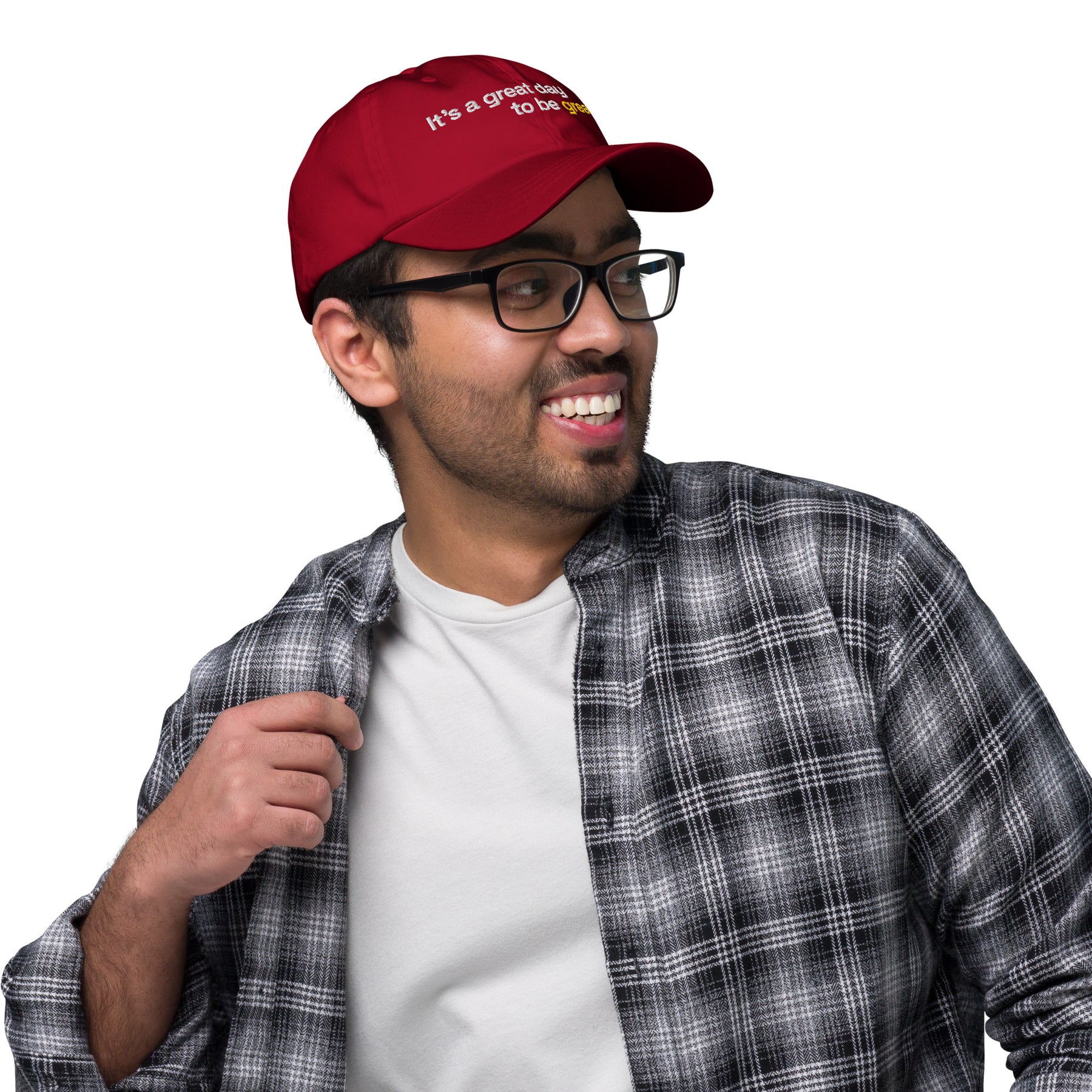FL2024 "It's A Great Day To Be Great" Embroidered Dad Hat