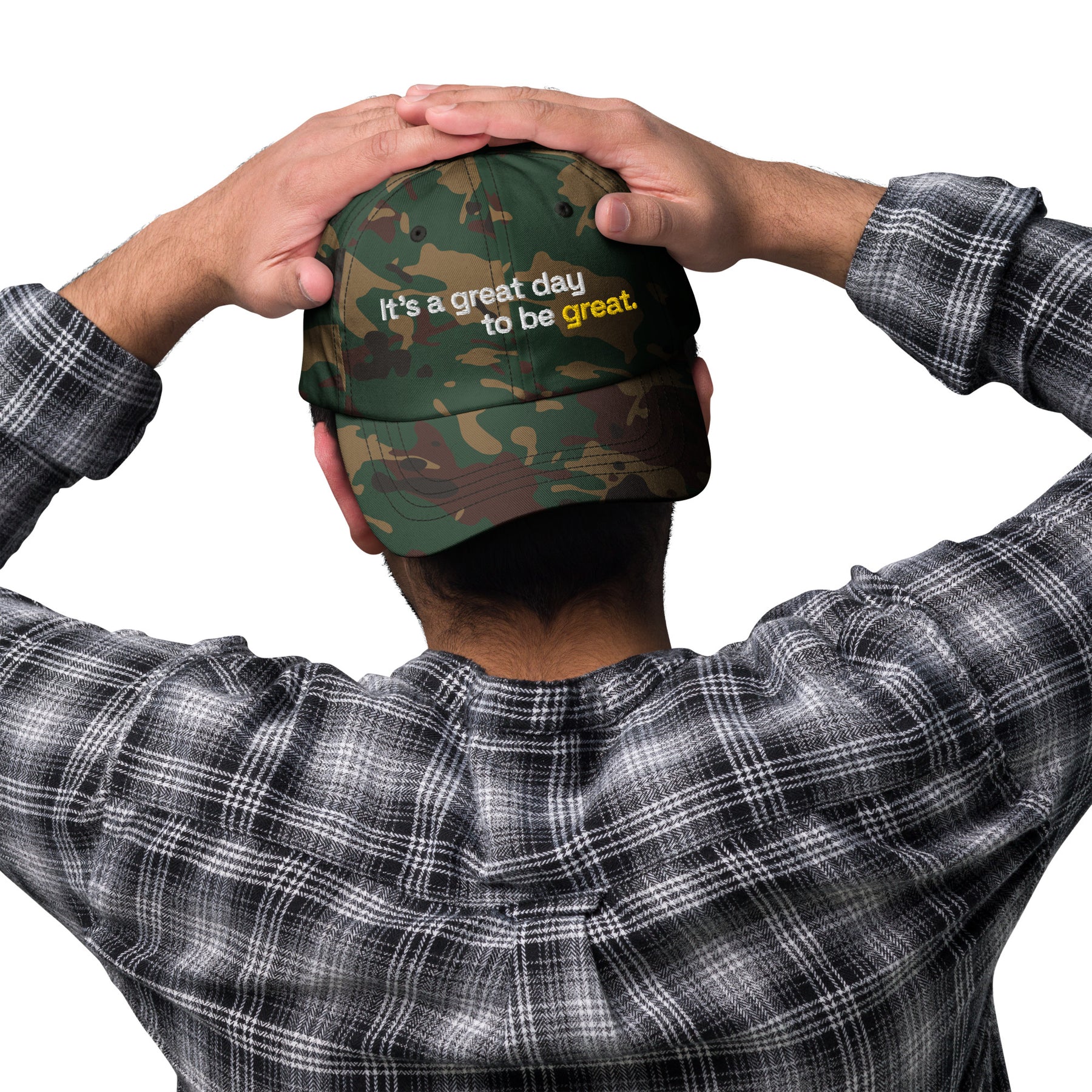 FL2024 "It's A Great Day To Be Great" Embroidered Dad Hat