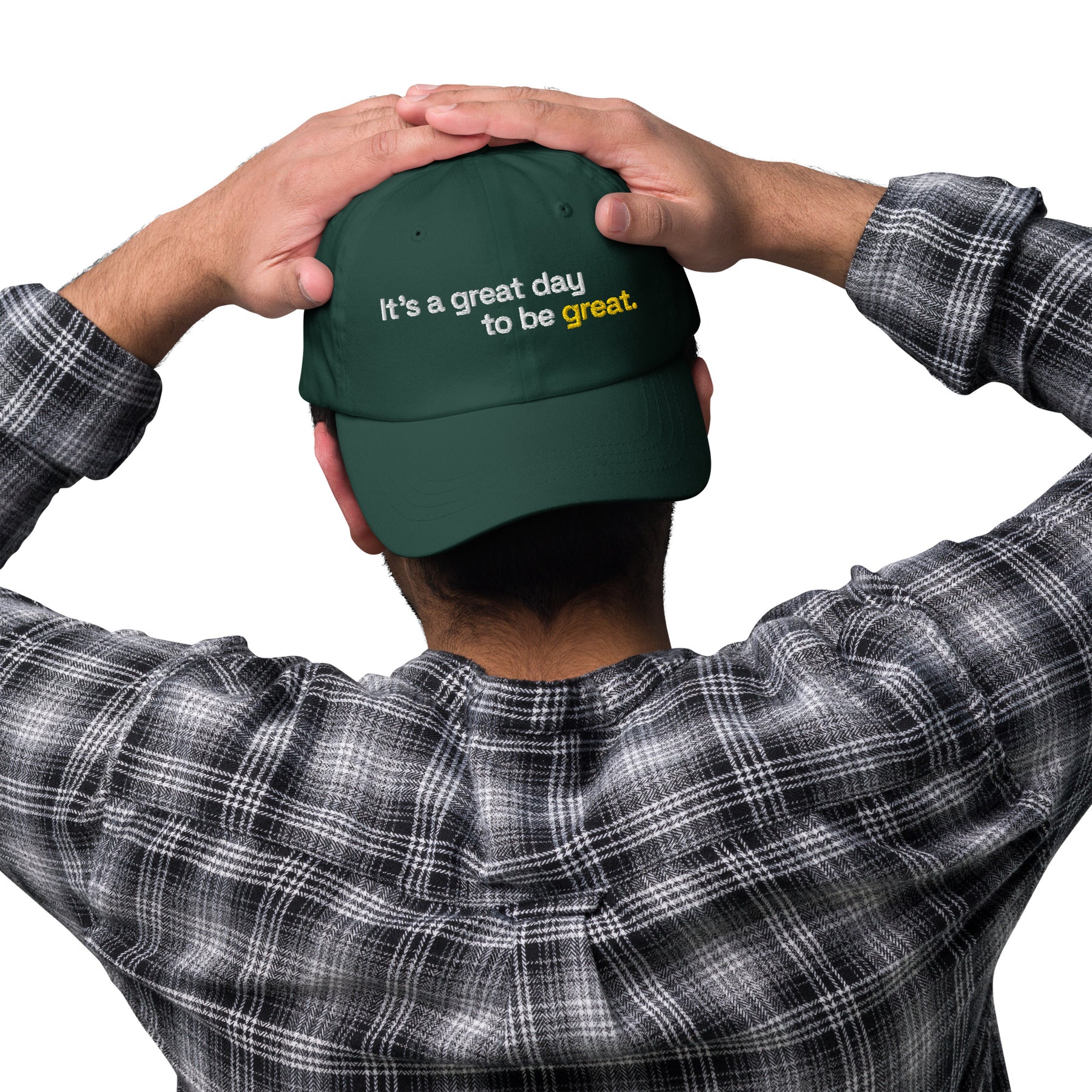 FL2024 "It's A Great Day To Be Great" Embroidered Dad Hat