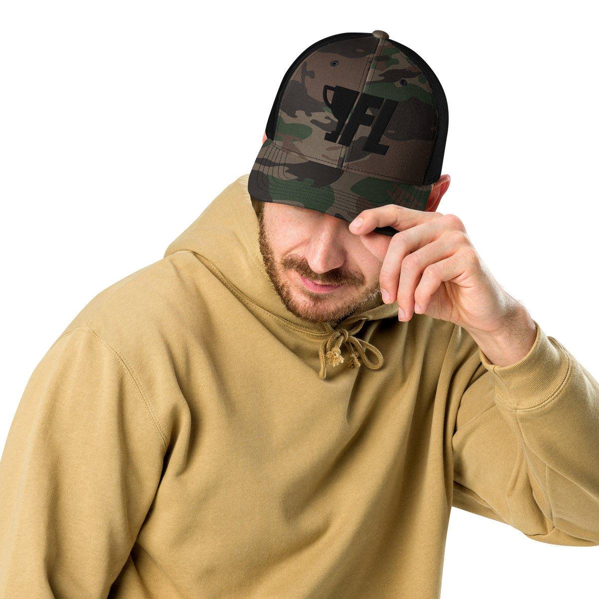 FL2024 Embroidered Camo Hat