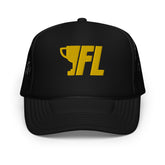 FL2024 Gold Embroidered Foam Trucker Hat