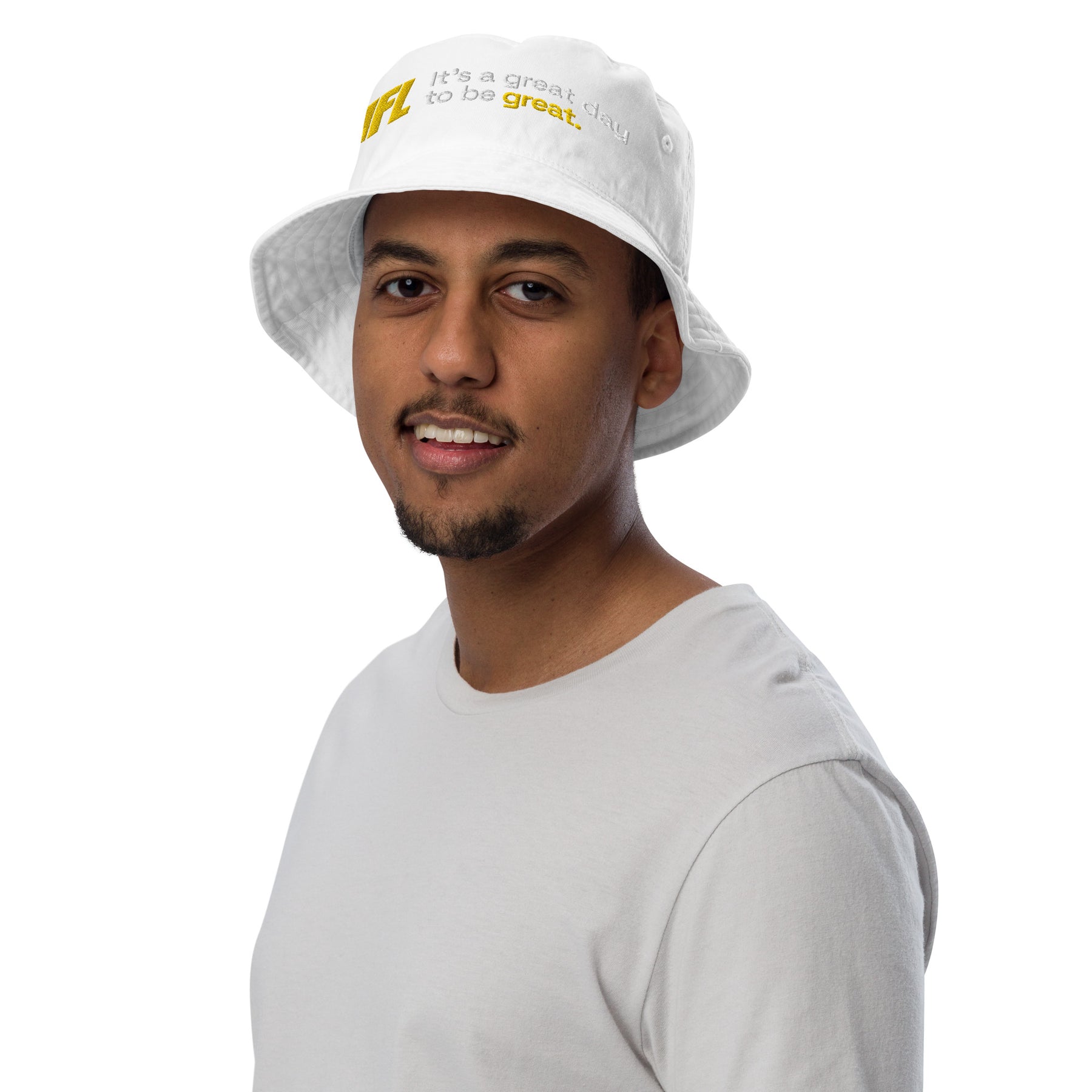 FL2024 "It's A Great Day To Be Great" Embroidered Bucket Hat