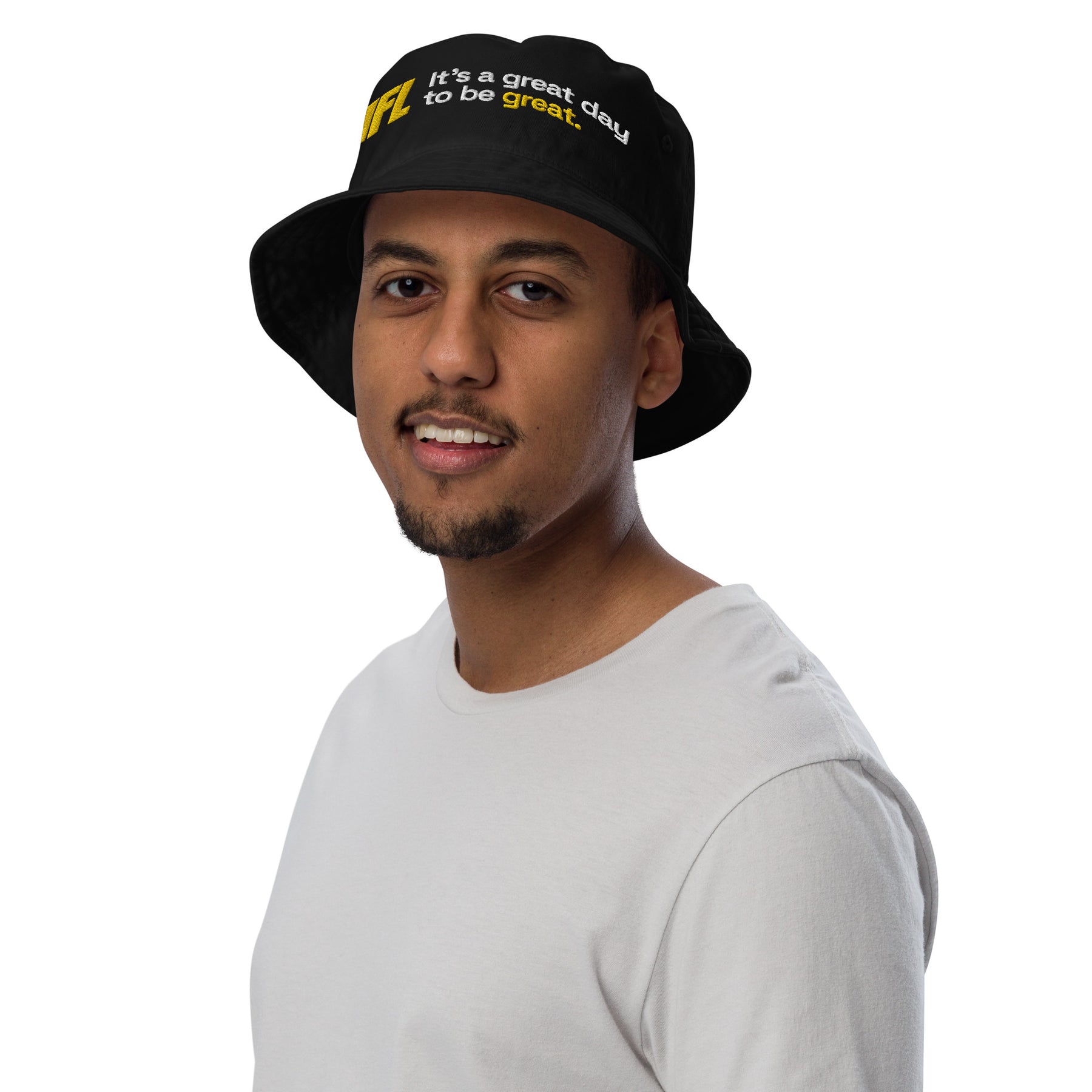 FL2024 "It's A Great Day To Be Great" Embroidered Bucket Hat