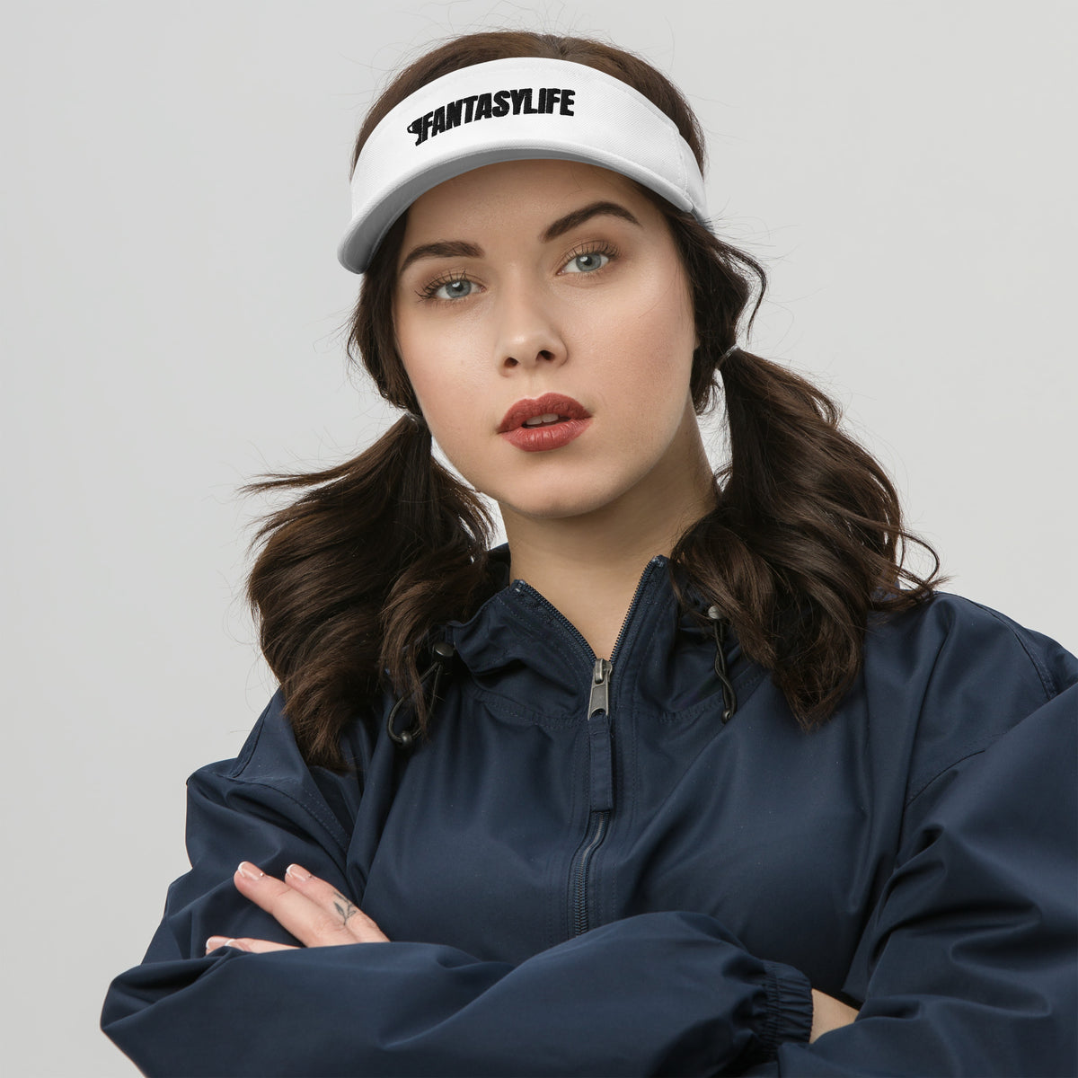 FL2024 Embroidered Visor / Black Logo