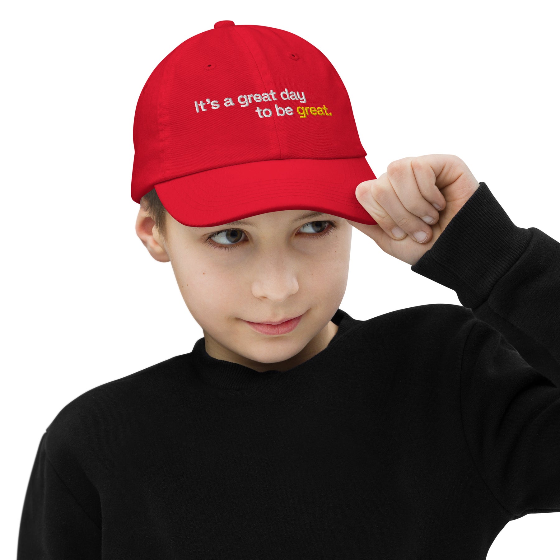 FL2024 "It's A Great Day To Be Great" Embroidered Youth Hat