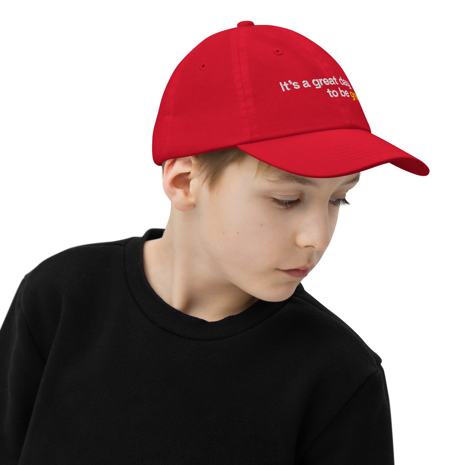 FL2024 "It's A Great Day To Be Great" Embroidered Youth Hat