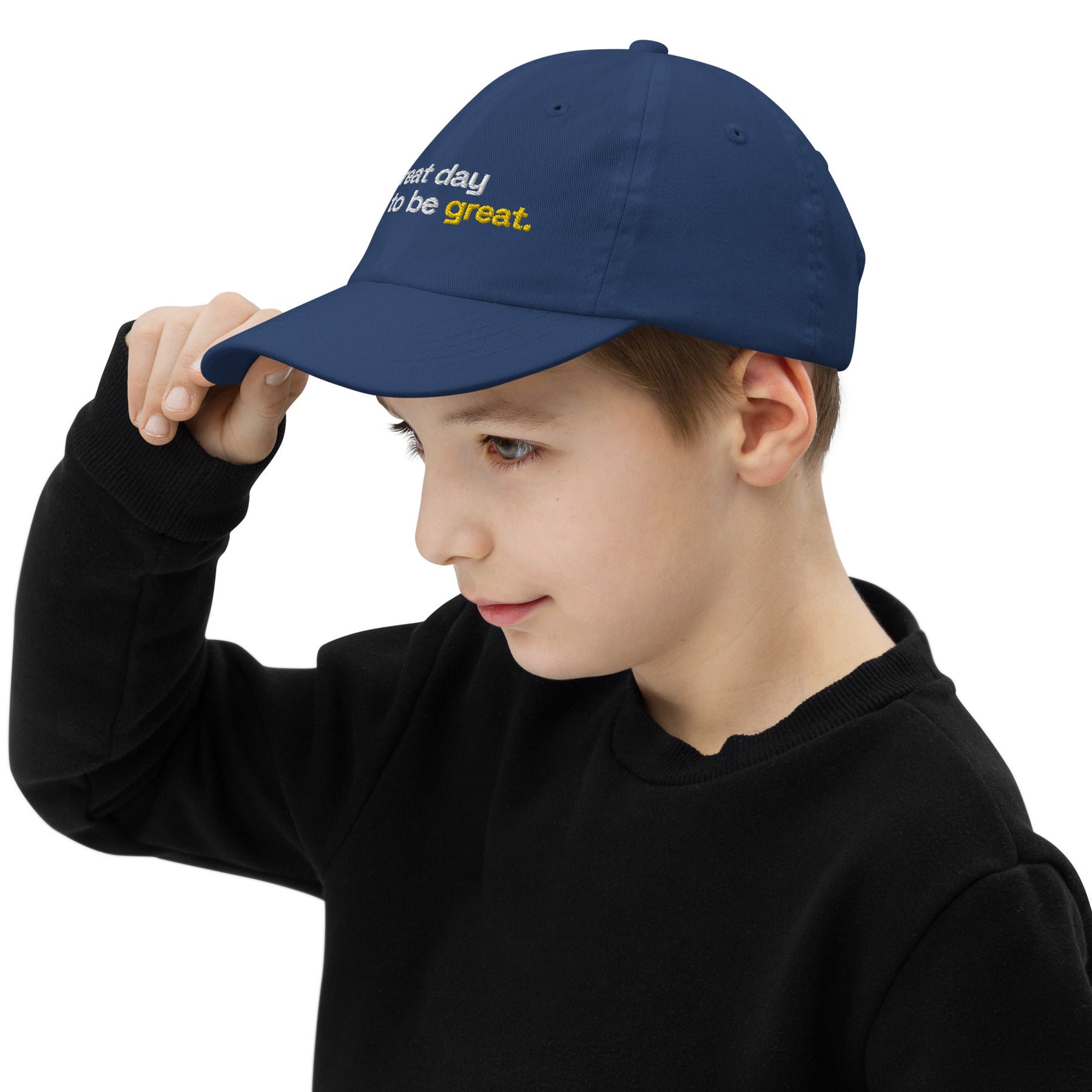 FL2024 "It's A Great Day To Be Great" Embroidered Youth Hat