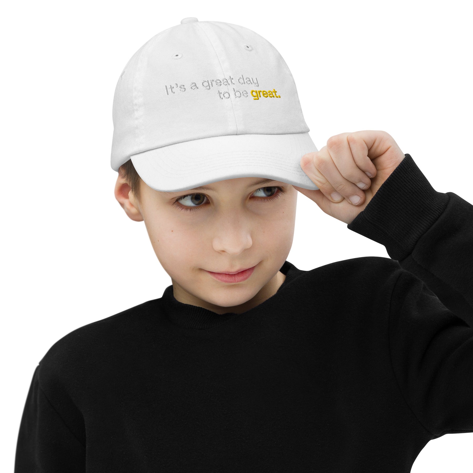 FL2024 "It's A Great Day To Be Great" Embroidered Youth Hat